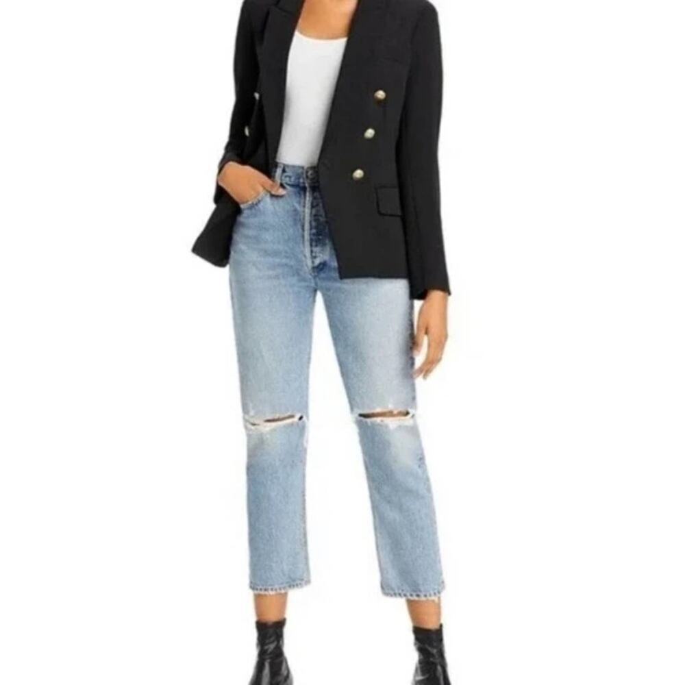AGOLDE Riley High Rise Straight Leg Jeans